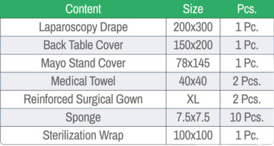 Laparoscopy-Drape-Pack