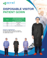 Disposable Visitor Patient Gown